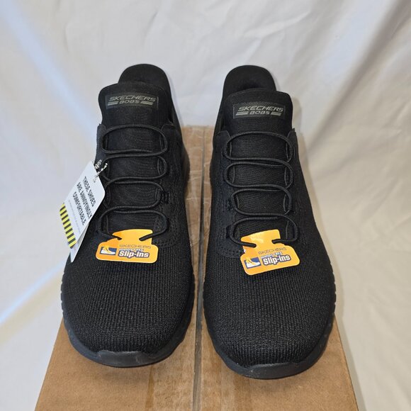 Skechers Slip-ins: BOBS Sport Squad Chaos Black, Women's Size 7, New w/o org box - Picture 5 of 8